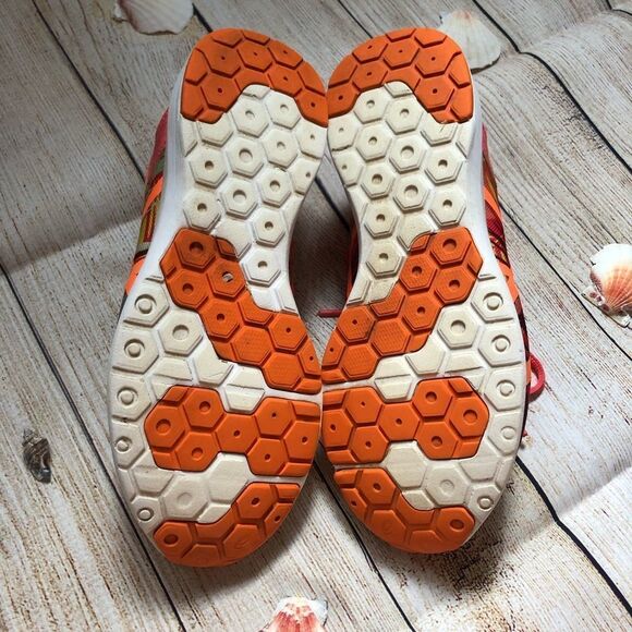 Asics Gel-Bounder 2 GS Diva Pink/Hot Orange - Picture 8 of 8